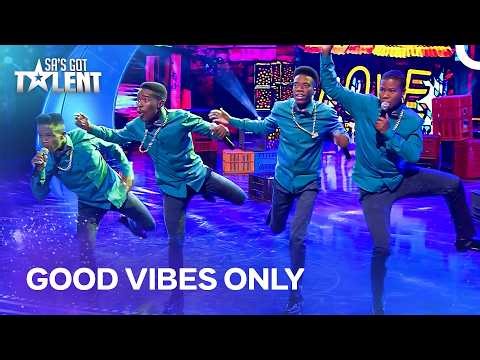 Unbelievable 4-Part Harmony! Judges Lost Their Minds! | South Africa's Got Talent