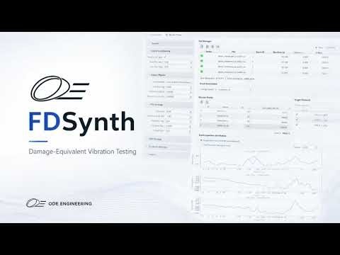 Damage-Equivalent Vibration Testing Software | FDSynth Demo from Real-World Data