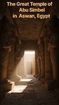 The Great Temple of Abu Simbel in Aswan, Egypt