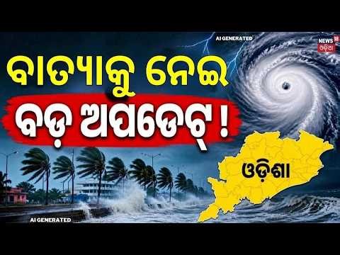 ଡରାଇଲାଣି ବାତ୍ଯା ଆକଳନ ? Cyclone In May Month ! Cyclone News Today Weather News | Odia News | Rain