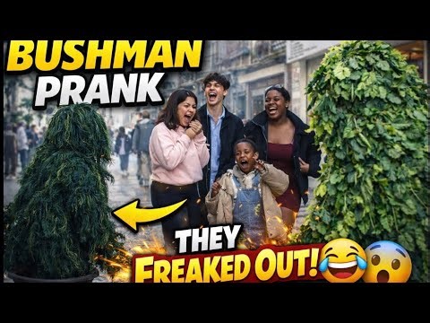 BUSHMAN PRANK Starting 2026 – They Freaked Out! 😂🌿