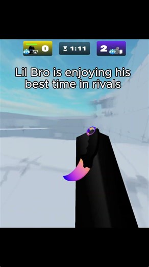 Lil Bro is living best time in RIVALS 🥹 #rivals #roblox #edit