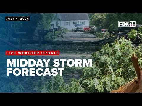 Midday weather update July 1, 2026