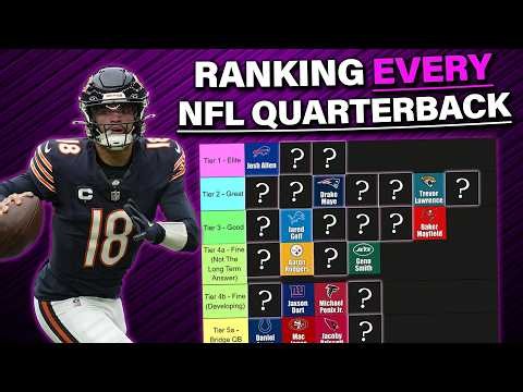 I Ranked 71 NFL Quarterbacks So You Don't Have To