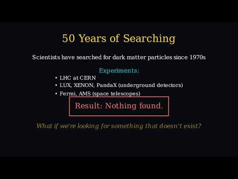 Dark Matter Question