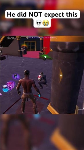 He did NOT expect this 💀😭 #fortnite #fortnitememes #fortniteshorts
