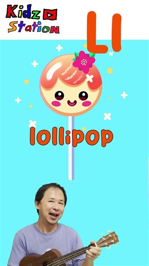 Letter L Phonics Words 🔤 | Lamp, Lollipop, Lobster & Leaf #Kidzstation #shorts