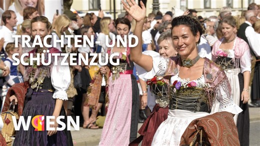 Oktoberfest : Trachten- und Schützenzug