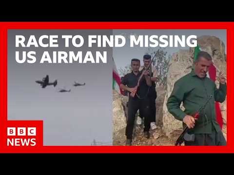 Trump threatens to ‘reign hell’ on Iran as search for missing airman continues | BBC News