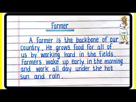 Farmer Essay In English | Essay On Farmer In English | Write a Short Essay On Farmer 