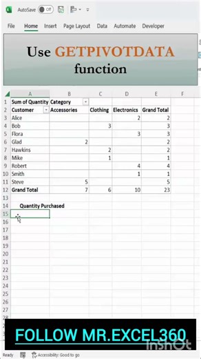 Getpivotdata is ruining your formulas stop using it now #excel #dataextractor #excelformula