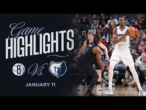 Memphis Grizzlies Highlights vs. Brooklyn Nets