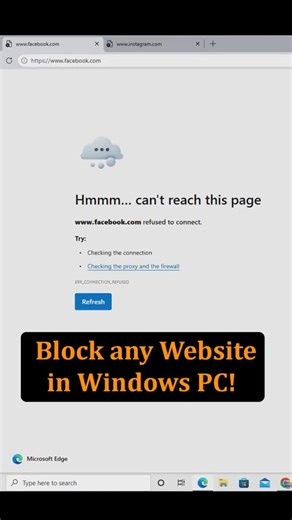 How to Block Any Website on Windows Using Hosts File | 100% Working