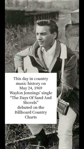 This day in country music history on 5/24/1969 Waylon Jennings hit the charts #countrymusic #waylon