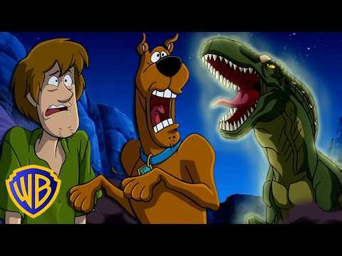 A Glowing Dinosaur?! 🦖✨ | Scooby-Doo! Legend of the Phantosaur | @wbkids