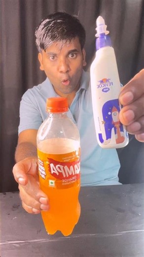 Colddrink + Fevicol Jelly Hack ✅ | 7th Grade Science Project #experiment #diy #fyp #gems #shorts