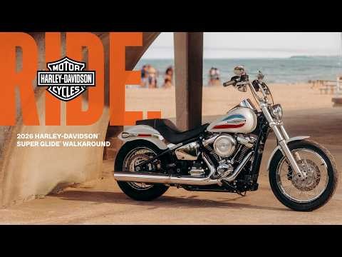 2026 Harley-Davidson Super Glide Walkaround | Milwaukee-Eight 117 Performance & Classic FX Style