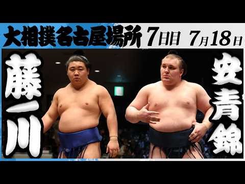 大相撲　藤ノ川ー安青錦＜令和８年七月場所・７日目＞SUMO