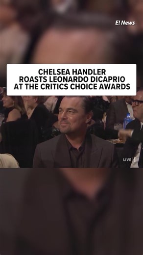 The Critics' Choice Awards show's a great time to celebrate some of the most talented people in the biz ... and last night's show was apparently the right place for Chelsea Handler to roast Leonardo DiCaprio. Full story at the link in bio. 🎥: E! News