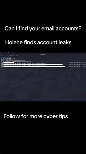 Continuing my OSINT learning journey, I explored Holehe, an open-source tool used to identify account exposure linked to email addresses across major platforms. This exercise helped me understand: • How email reuse increases the attack surface • How password-reset workflows can unintentionally leak information • The importance of OPSEC and digital hygiene • How investigators correlate publicly available data (OSINT) This activity was performed using test email identifier for educational purposes