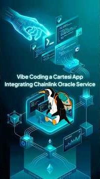 Vibe Coding a Cartesi App Integrating Chainlink Oracle Service #shorts #shortvideo #ai #web3