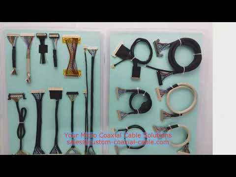 20453-230T-01 I-PEX 20525-012E-01-S micro-coax extension rapid prototyping 7 days Extreme Cold Cable