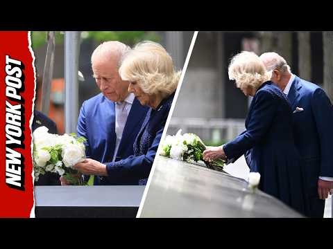 Charles and Camilla Pay Their Respects to 9/11 Victims