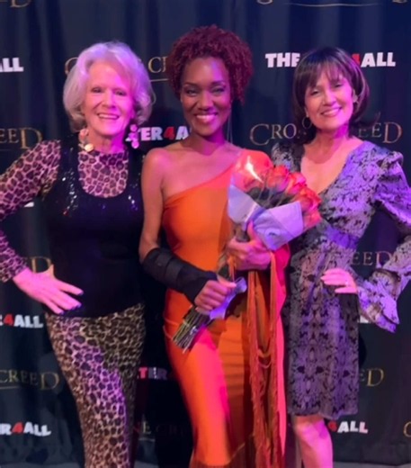 Opening Night of Crone Creed seeing the talented and beautiful @Broadway April and what a joy running into @Jeffrey Polk and Lonnie Henderson! Are upu a Crone or a Falken? Through October 17 at the El Portal in NoHo @Theater4all