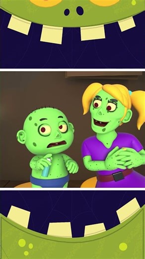 Zombie Dentist Song #shorts #kidssongs #halloween