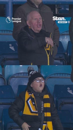 Father and son Wolves fans FUMING after loss to Leeds and relegation from #PremierLeague 😤 #Wolves