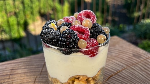 Cheesecake aux fruits rouges sans cuisson