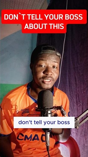 DON'T TELL YOUR BOSS ABOUT THIS 🚨