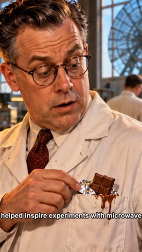 A Melted Candy Bar Inspired Microwave Experiments