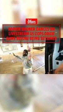 Adrien Broner Dances on Livestream as Cops Draw Guns Before Being Detained