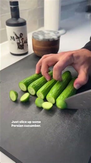 TZATZIKI INSPIRED PERSIAN CUCUMBER SALAD