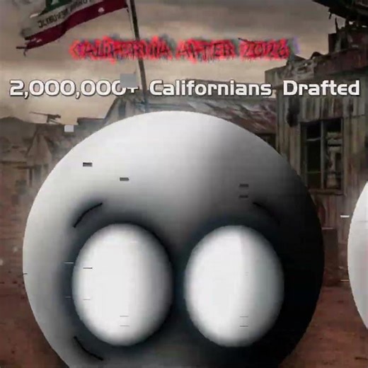 California's Hurrah - A Countryball Animation #countryballanimation #mapping #horror #horrormapping