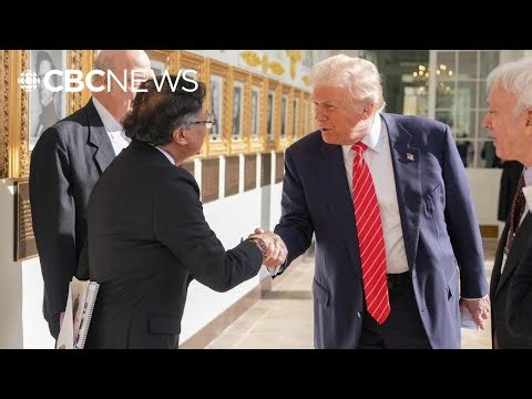 Colombian president visits Trump at White House amid tensions