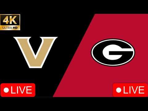 Vanderbilt vs Georgia LIVE HD | NCAAF 2026 | College Football LIVE 2026 Week 5