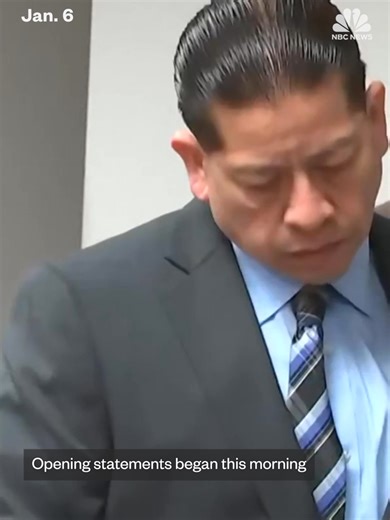 The trial against former school police officer accused of not doing enough to protect children during the Uvalde school shooting has begun, with Adrian Gonzales, one of the first officers to respond to the 2022 school shooting, facing 29 counts of child endangerment.