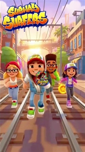 Crazy train chase! 😱 Coins, jumps & fun! 🚆🔥 #Shorts #SubwaySurfers #jack