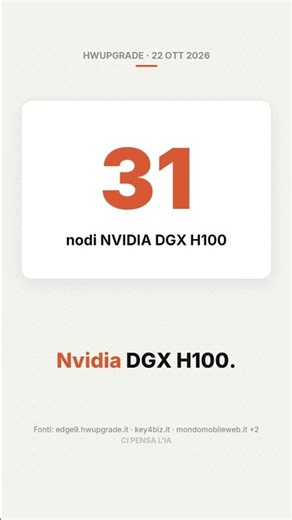 Supercomputer Fastweb + Vodafone: nuovi chip Nvidia B300 per l'IA