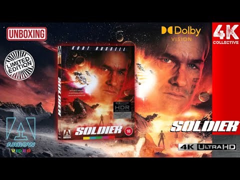 Soldier 4K UltraHD Blu-ray Arrow Video Limited Edition Unboxing