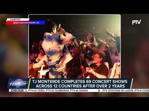 TJ Monterde completes 69 concert shows across 12 countries after over 2 years