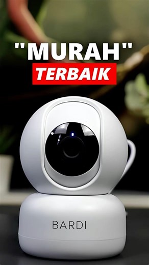 CCTV Pintar Bisa Ngikutin Gerakan! Review BARDI PTZ Syno 3MP 🤖 #shorts #bardismarthome