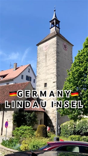 Lindau Insel, Bodensee, Germany 🇩🇪 #germany #travel #shorts #video #architecture #iphone #lindau