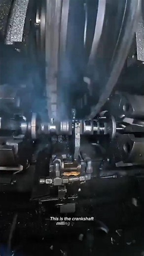 Crankshaft Milling Process