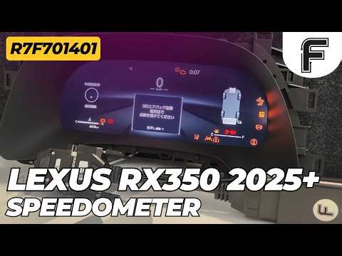 Lexus RX350 RH850 R7F701401 Odometer Programmer by Dash Plugs without soldering, Read/Write DFlash