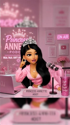Princess Annette Podcast Ep. 3 – Official Blooper Moments 😂👑💘 #funny #bloopers #zepeto