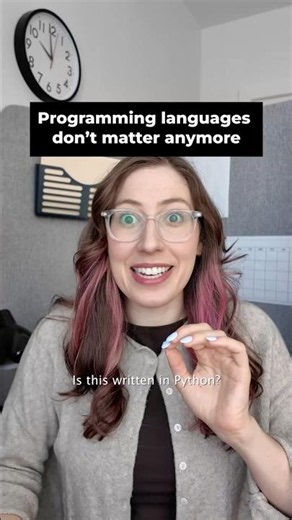 Programming languages don't matter anymore