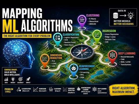 Mapping ML Algorithms | Full AI Guide